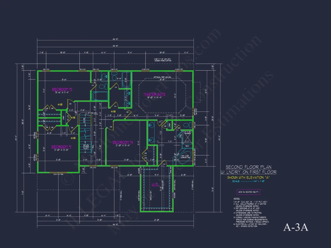 Modern Craftsman house Plan with Spacious Floor Design and CAD Blueprint