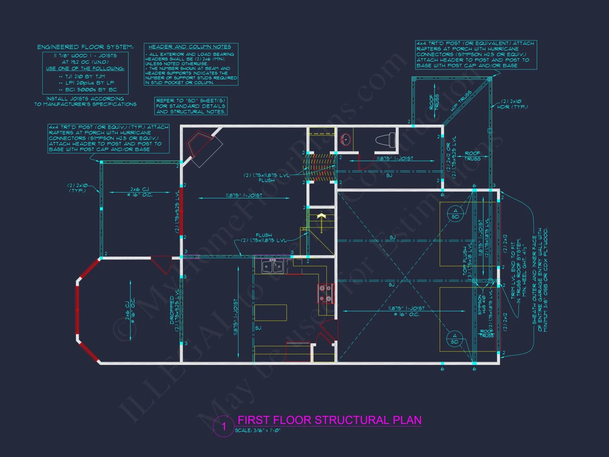 Craftsman house Plan – Beautiful Floor Plan with CAD Designs