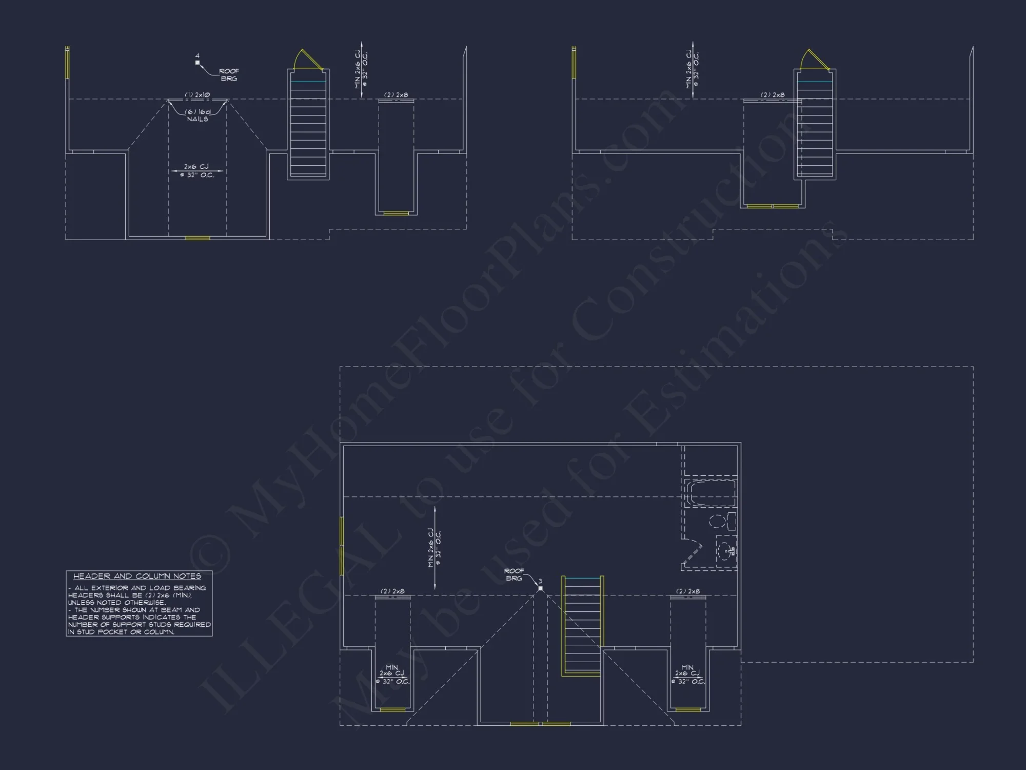 house Design Blueprint with Floor Plans and Architectural CAD
