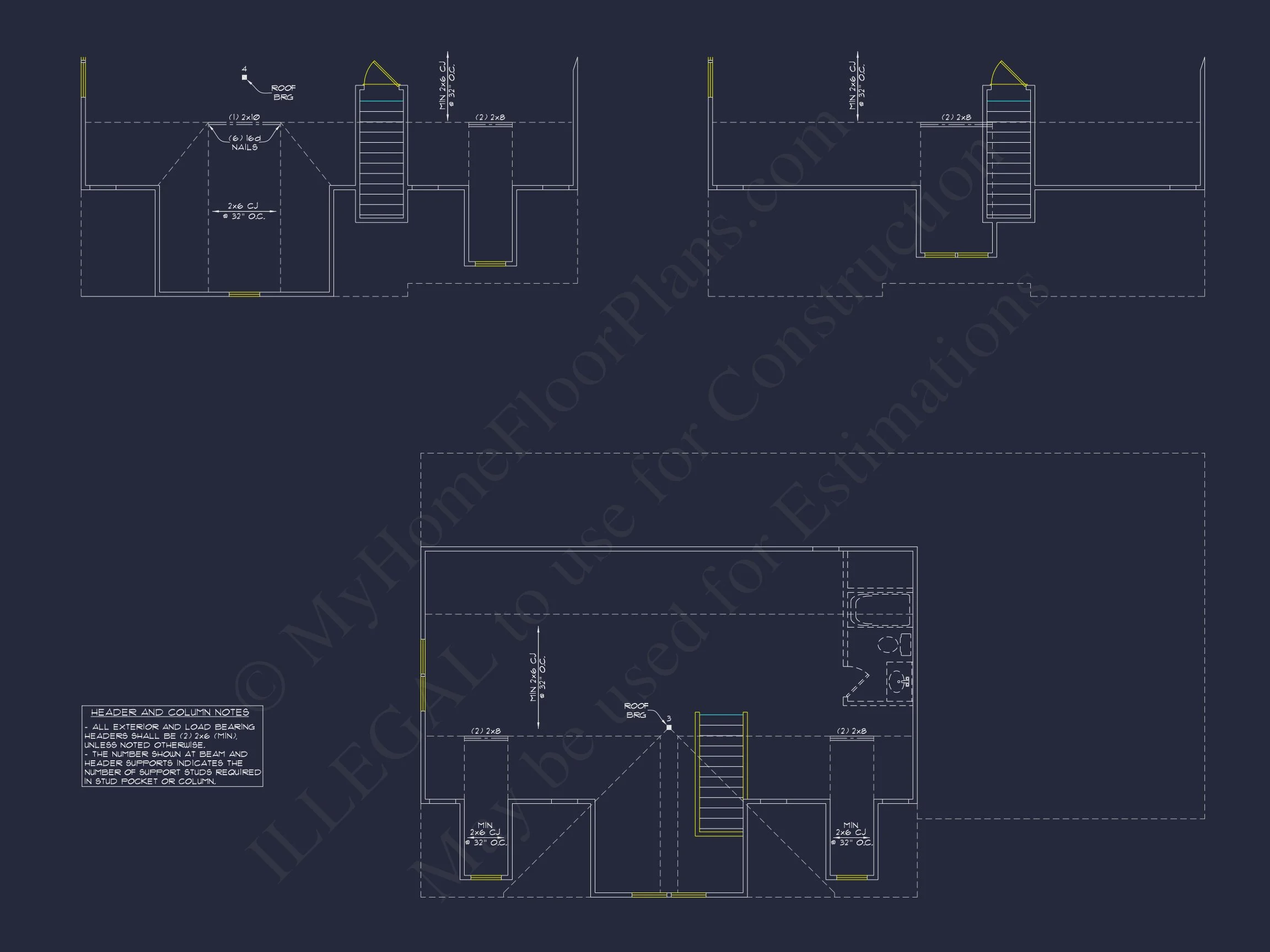 10-1492 HOUSE PLAN - House Design Blueprint with Floor Plans and Architectural CAD 18 house Design Blueprint with Floor Plans and Architectural CAD
