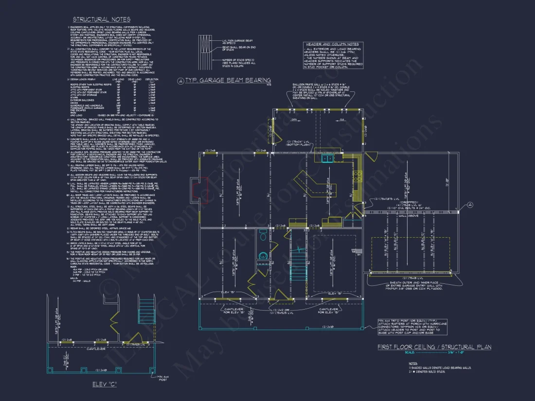 house Design Blueprint with Floor Plans and Architectural CAD