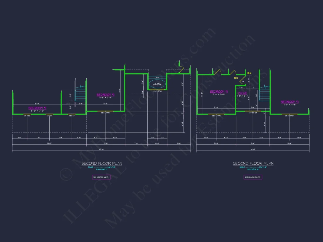 house Design Blueprint with Floor Plans and Architectural CAD
