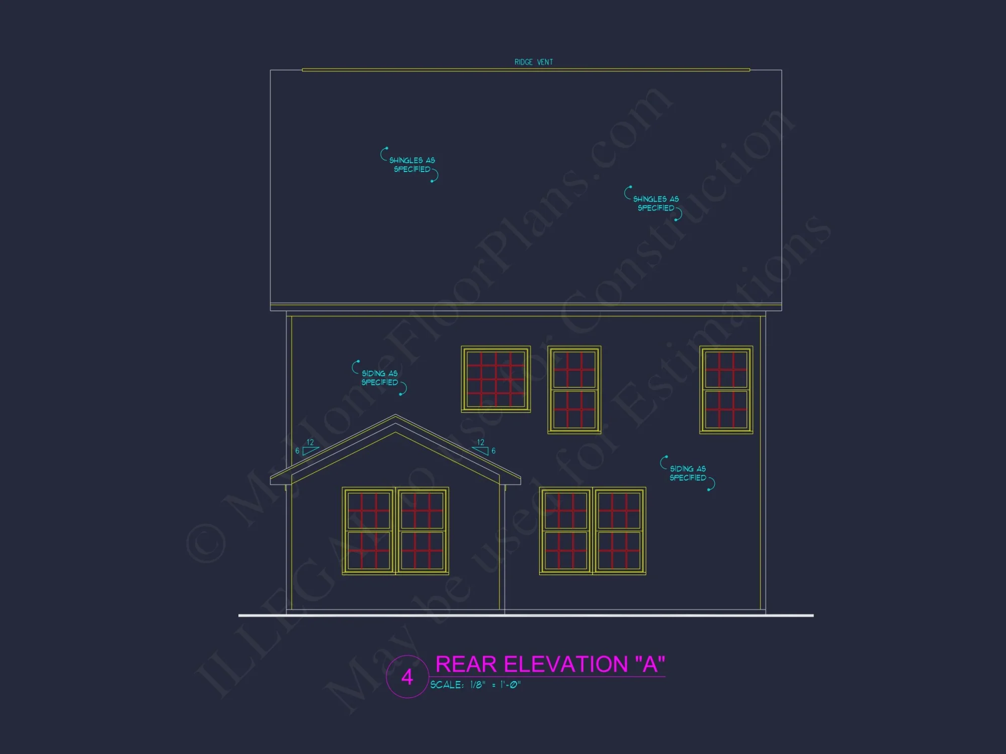 Traditional Craftsman house Plan - CAD Floor Plan & Designs