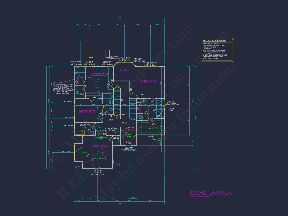 Customizable house Blueprint with CAD Designs and Open Floor Plans