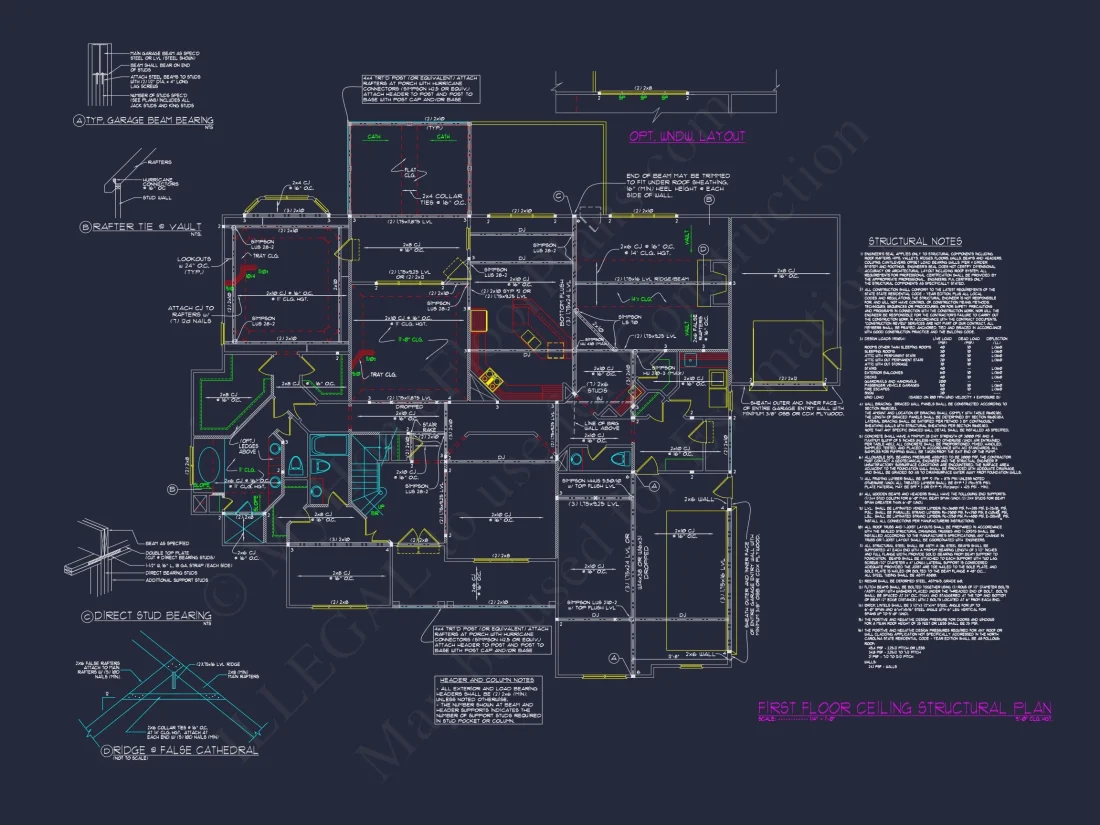 Timeless house Floor Plan with Architectural Blueprint Designs