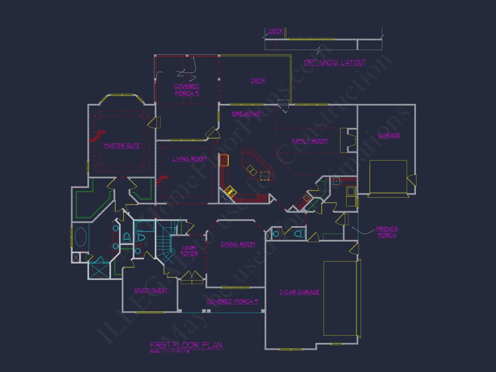 Timeless house Floor Plan with Architectural Blueprint Designs