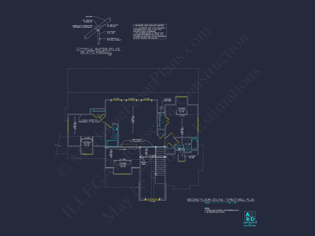 Craftsman house Plan
