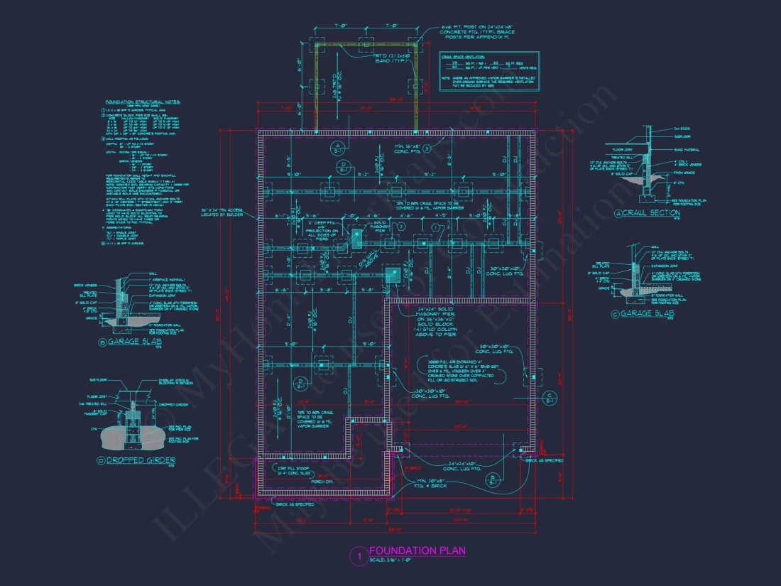 Modern Craftsman house Plan: Floor Plans, CAD & Designs