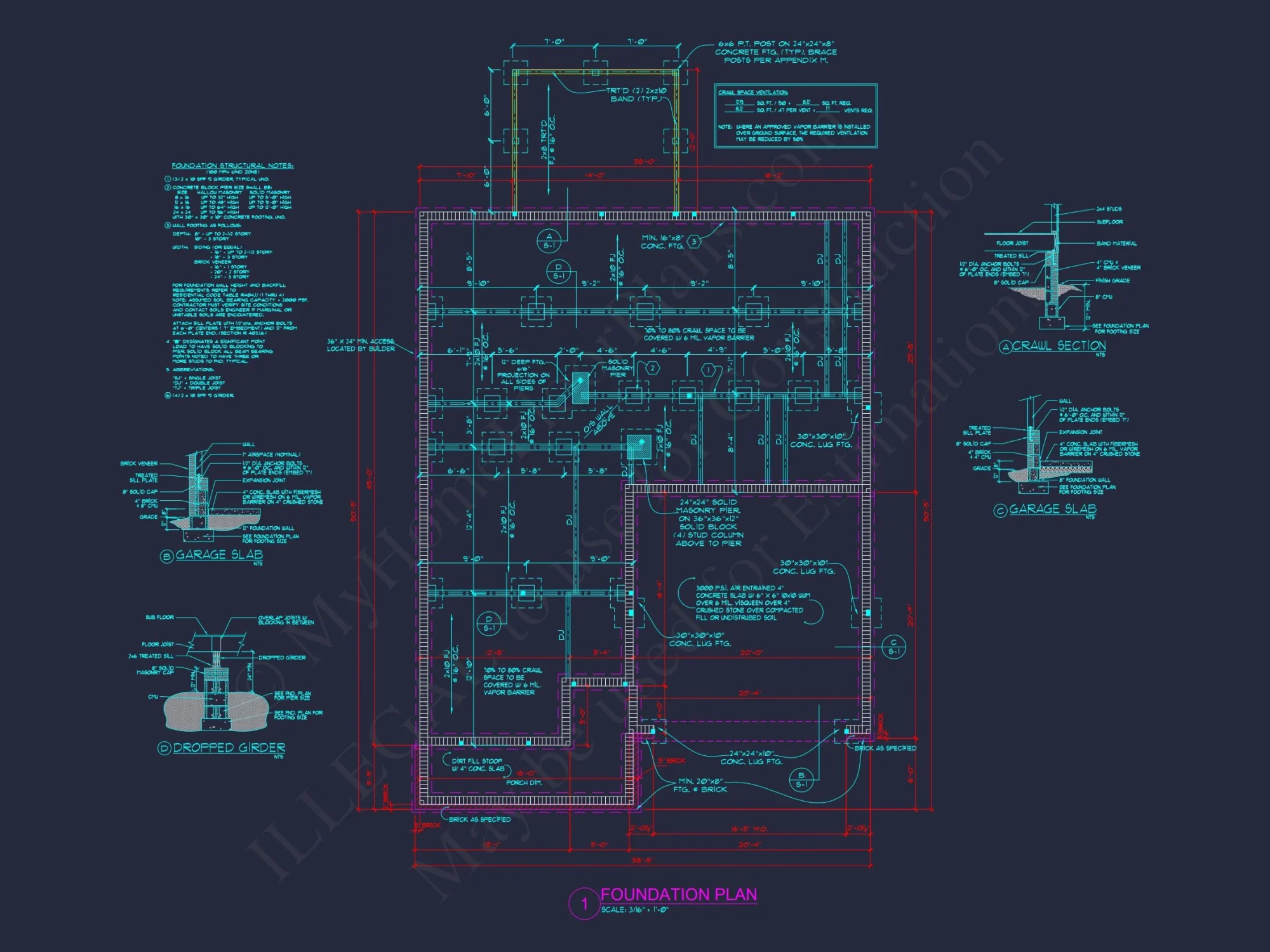 Modern Craftsman house Plan: Floor Plans, CAD & Designs
