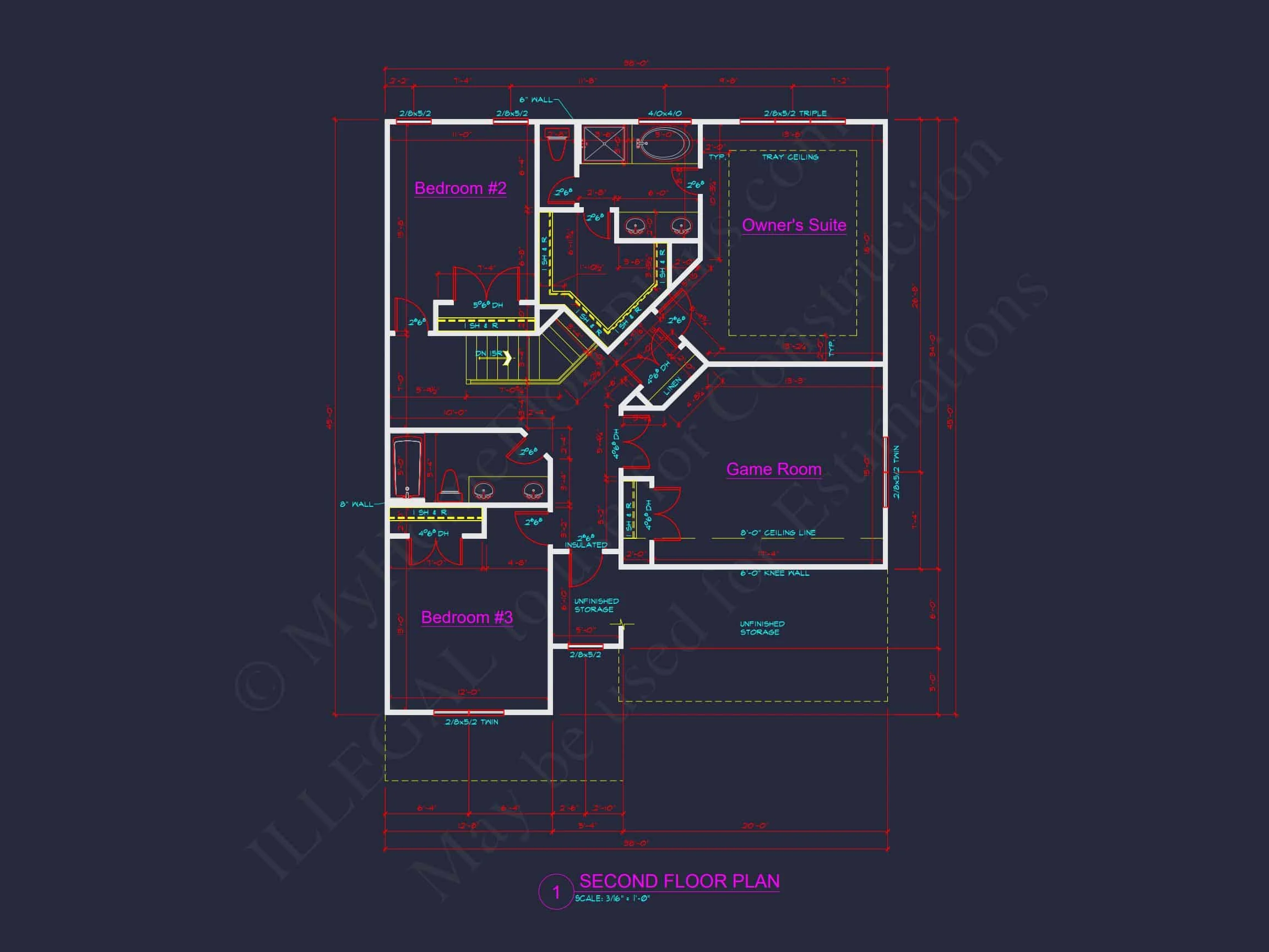 Modern Craftsman house Plan: Floor Plans, CAD & Designs