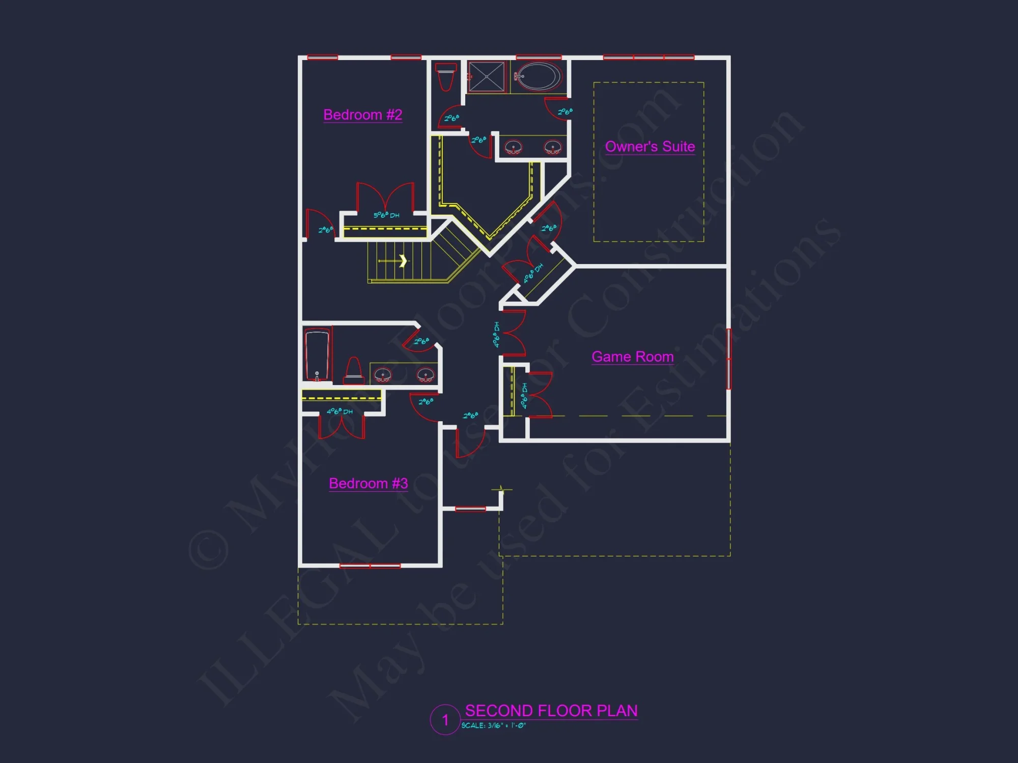 Modern Craftsman house Plan: Floor Plans, CAD & Designs