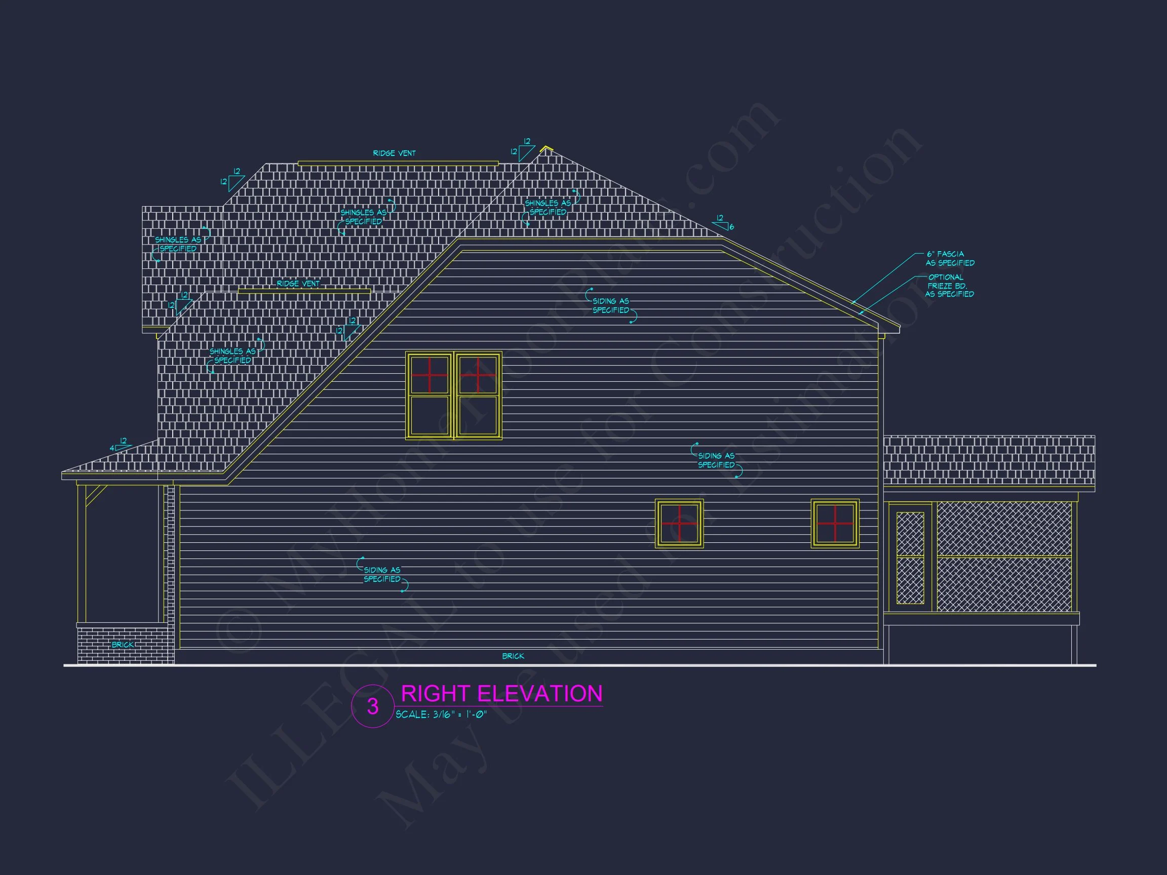 Modern Craftsman house Plan: Floor Plans, CAD & Designs