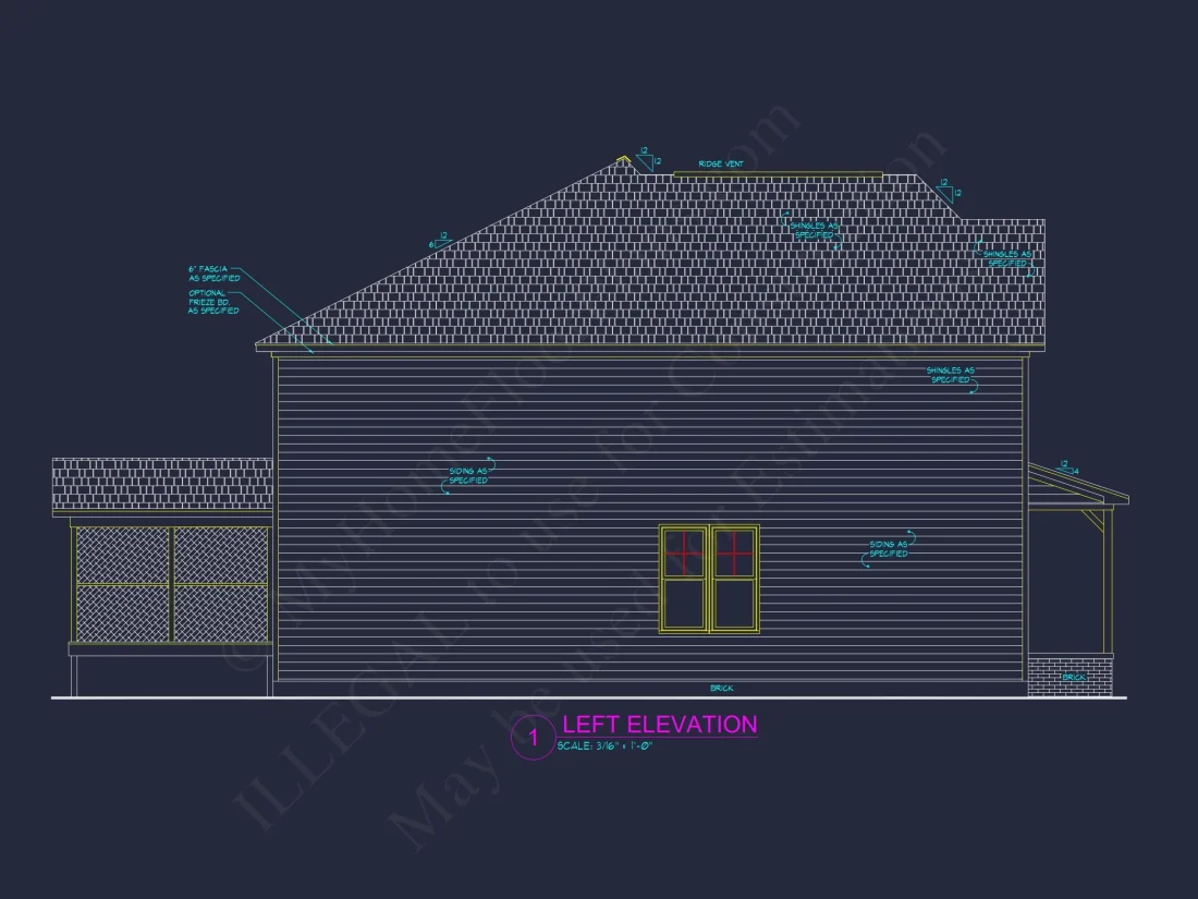 Modern Craftsman house Plan: Floor Plans, CAD & Designs
