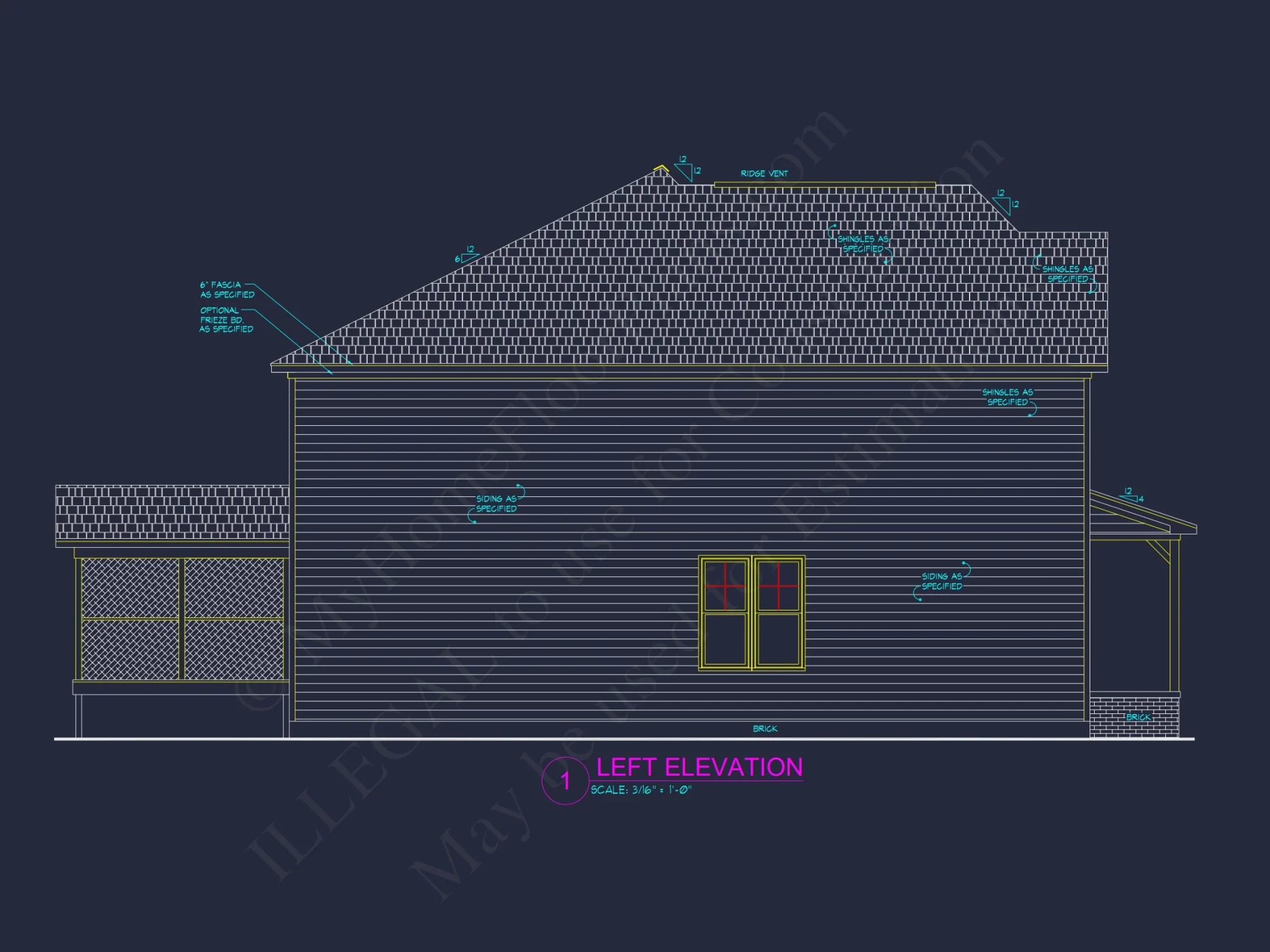 Modern Craftsman house Plan: Floor Plans, CAD & Designs