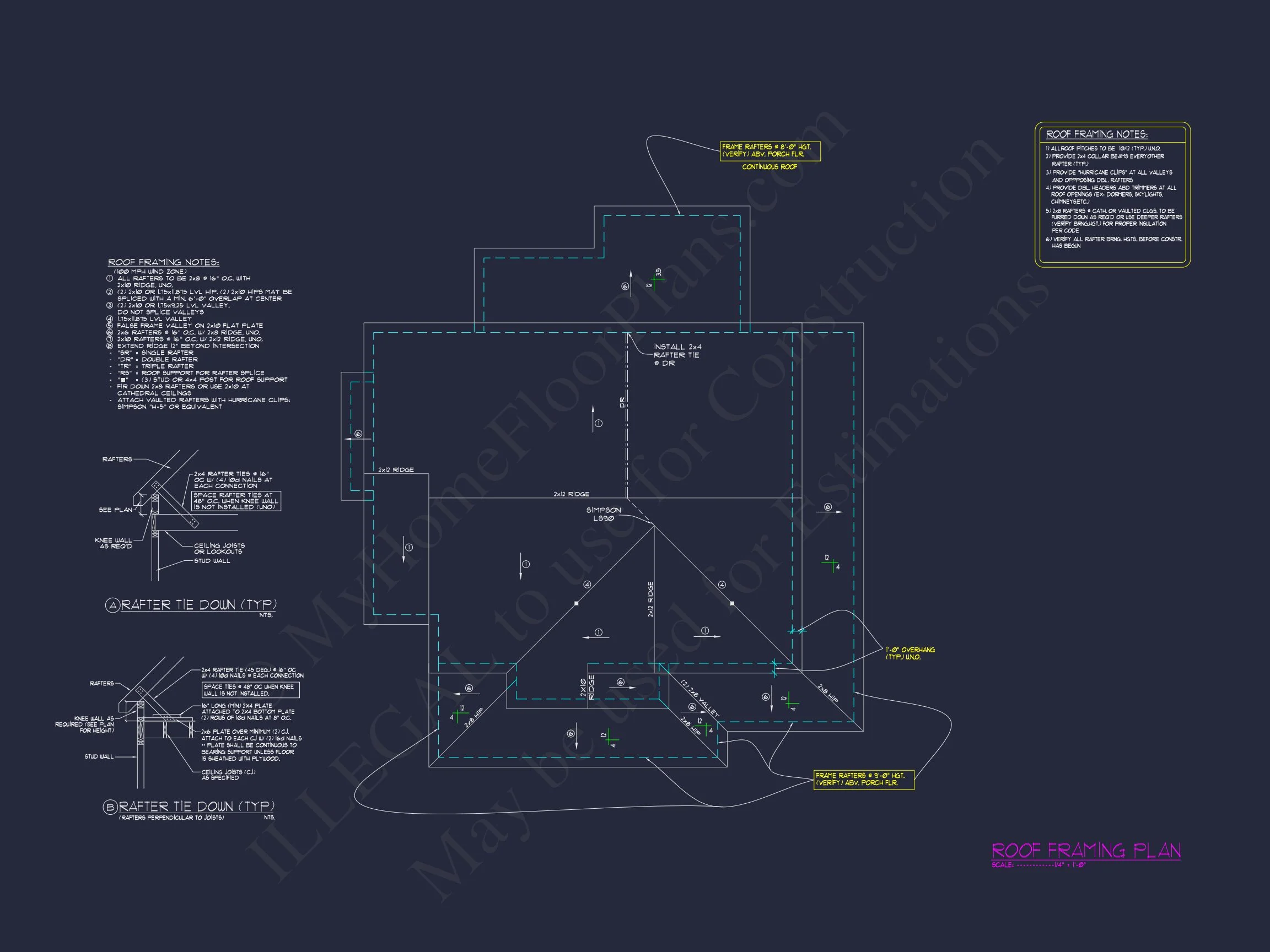 10-1360 HOUSE PLAN - Elegant 5-Bedroom Colonial House Plan – 2,719 Sq Ft with Open Layout 17 Elegant 5-Bedroom house Floor Plan with Colonial Designs