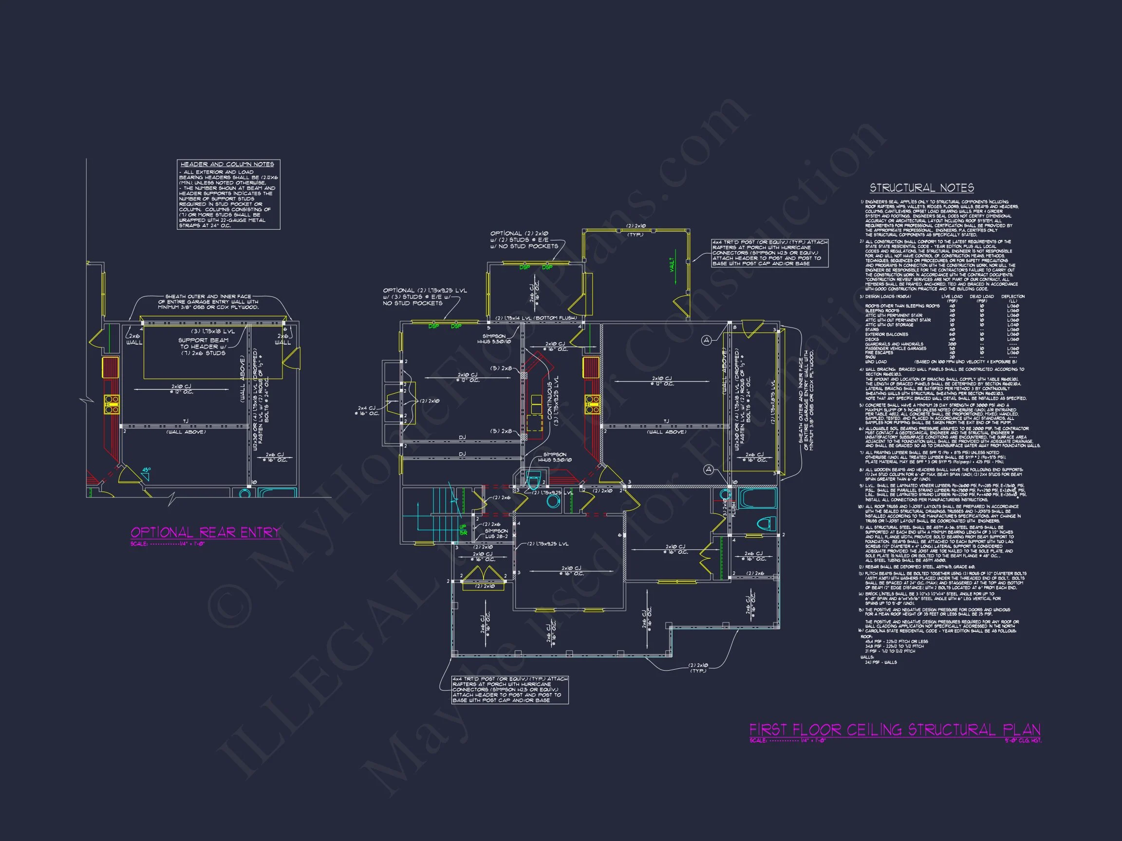 10-1360 HOUSE PLAN - Elegant 5-Bedroom Colonial House Plan – 2,719 Sq Ft with Open Layout 15 Elegant 5-Bedroom house Floor Plan with Colonial Designs