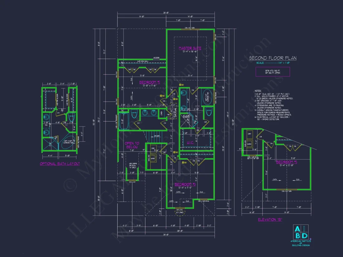 Efficient house Plan CAD Blueprint for Traditional Designs