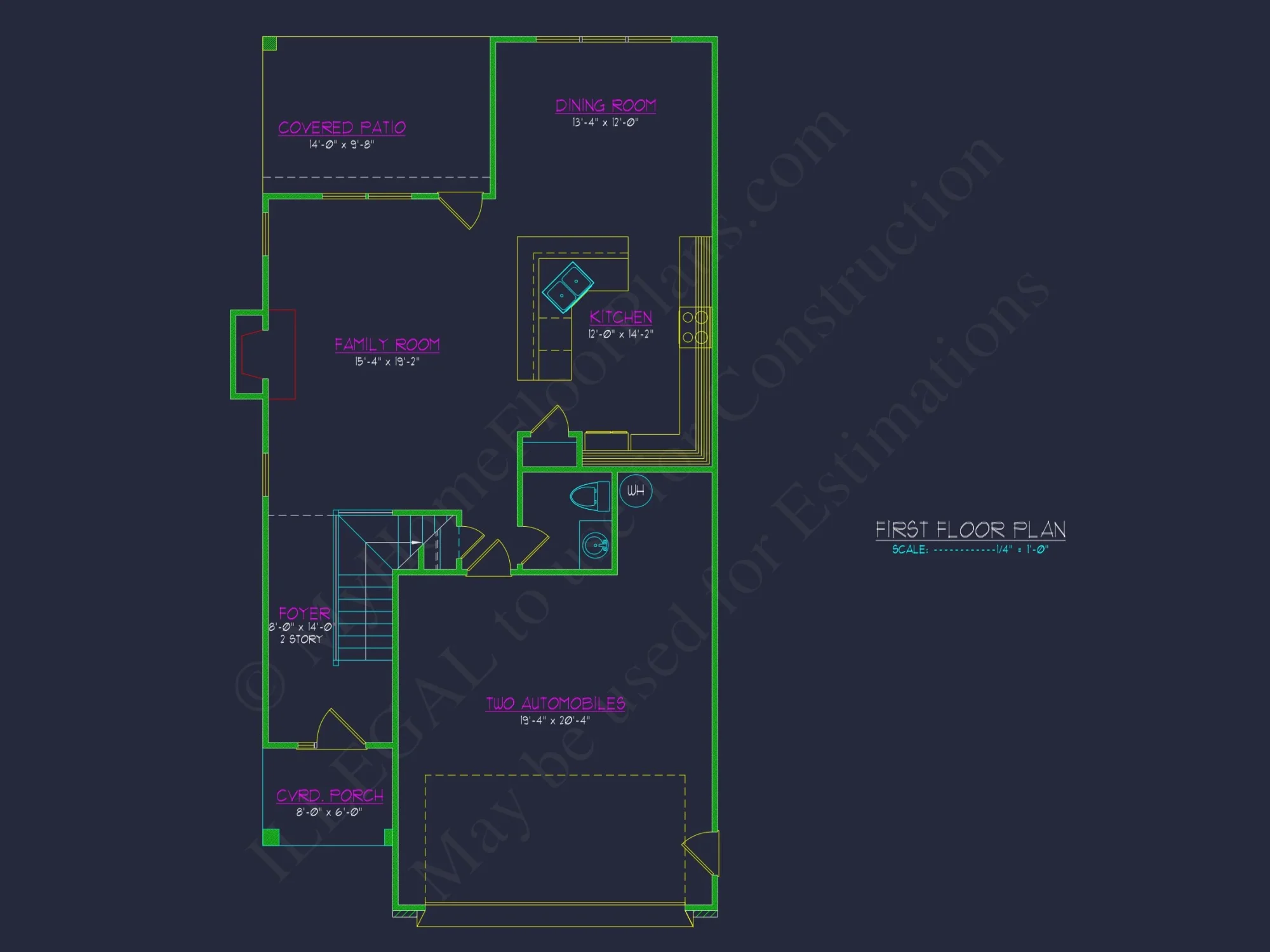Efficient house Plan CAD Blueprint for Traditional Designs