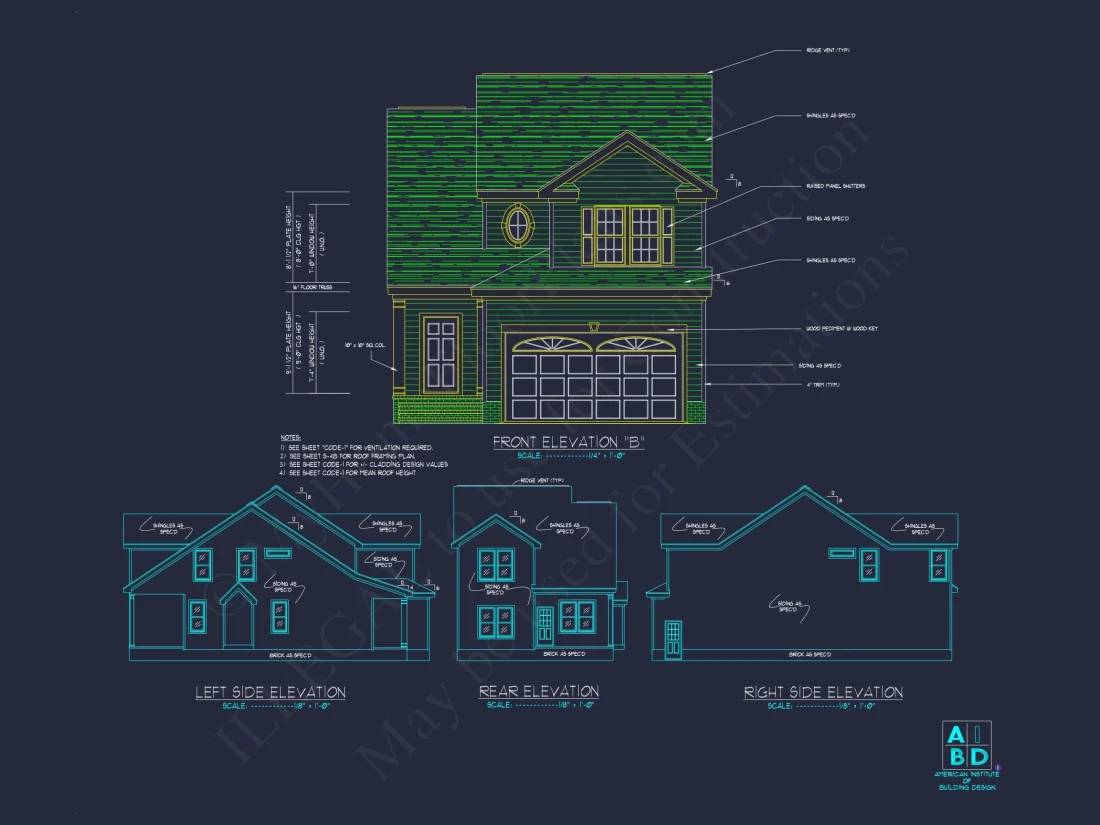 Efficient house Plan CAD Blueprint for Traditional Designs