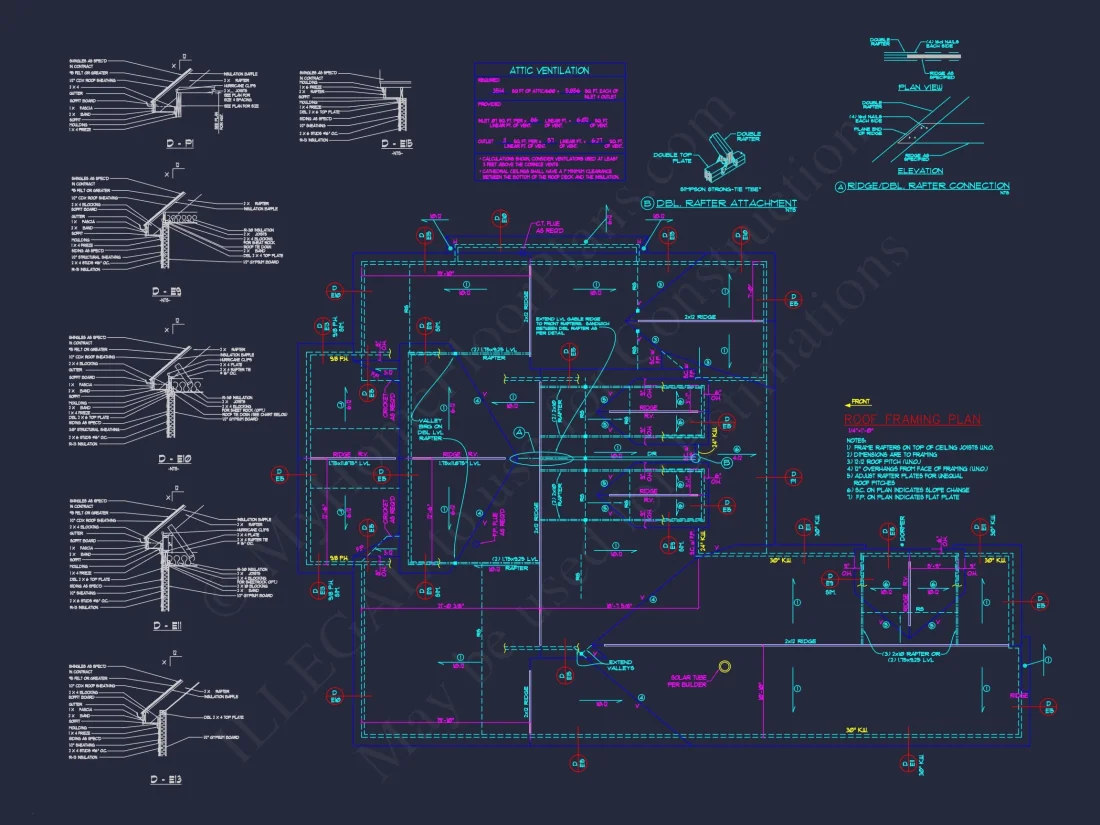 Elegant house Plan with CAD Designs and Floor Blueprint