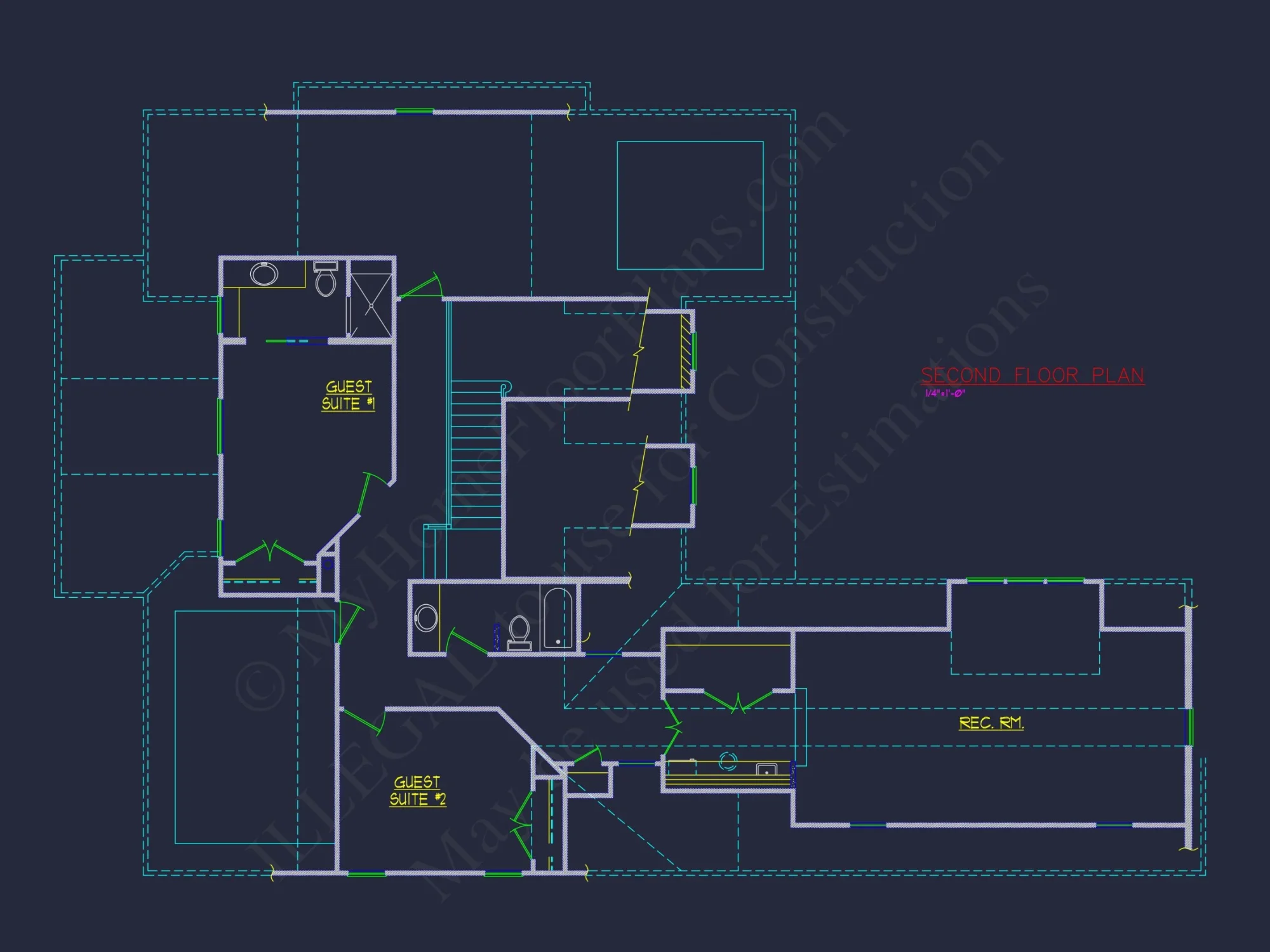 Elegant house Plan with CAD Designs and Floor Blueprint