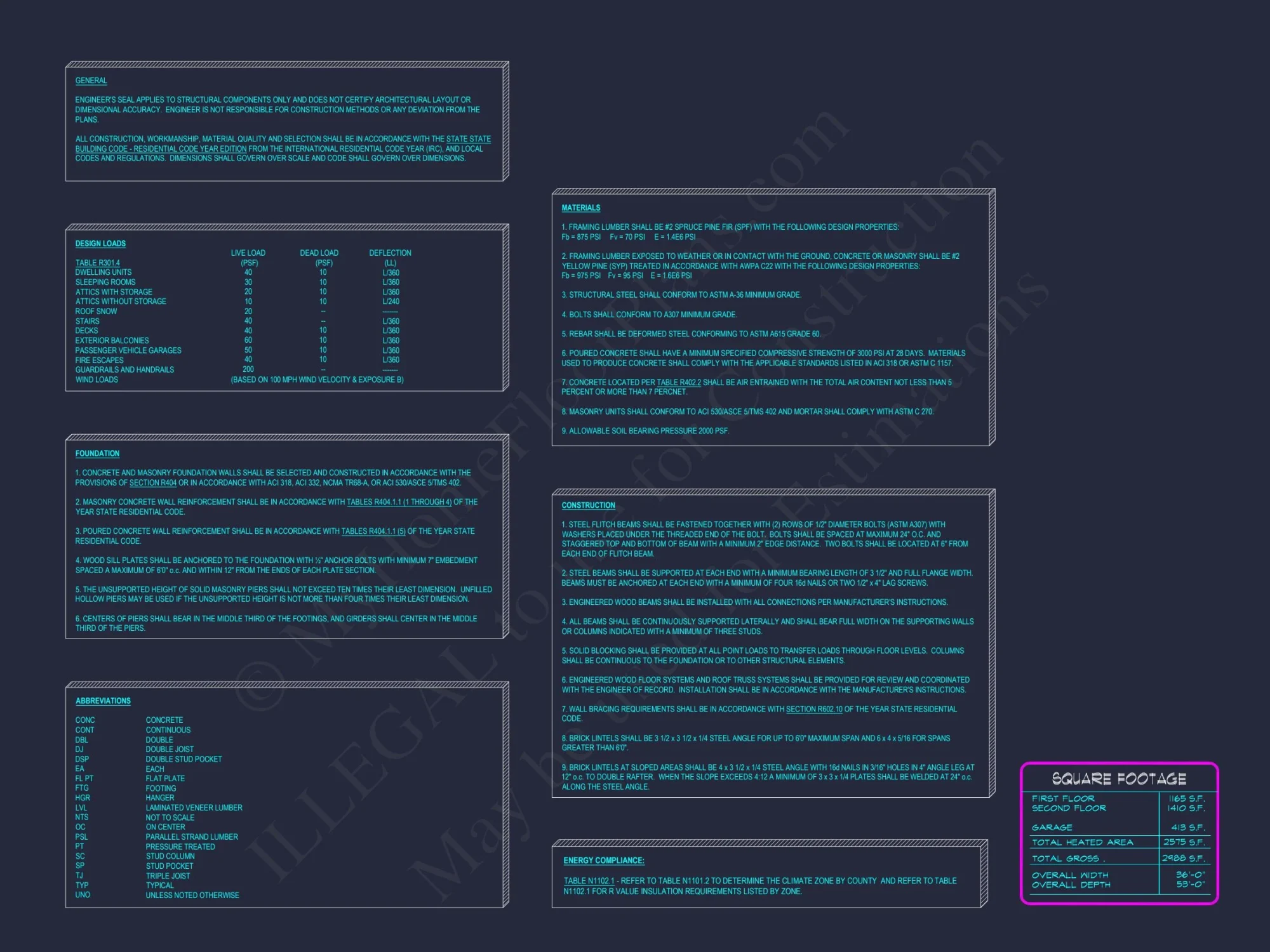 Modern Suburban house Plan with CAD-Blueprint Designs