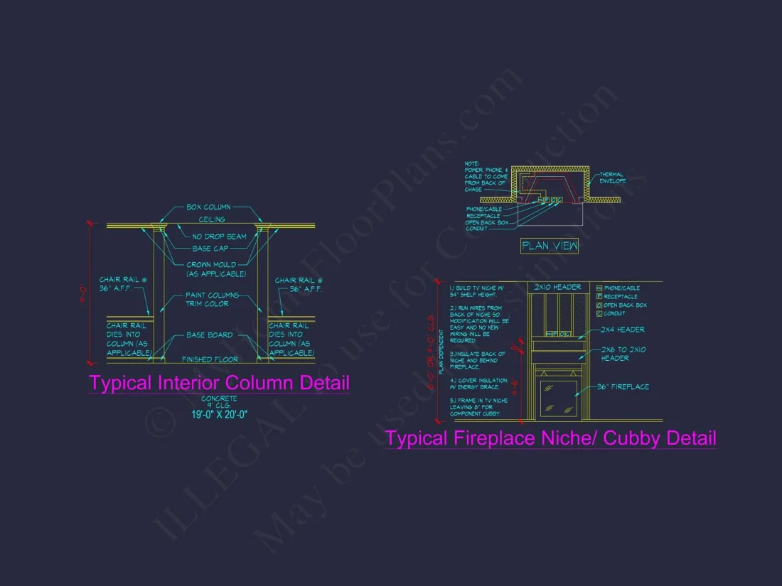 Modern Suburban house Plan with CAD-Blueprint Designs