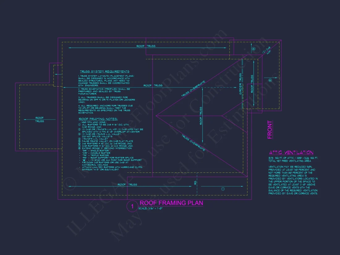 Modern Suburban house Plan with Craftsman CAD Designs