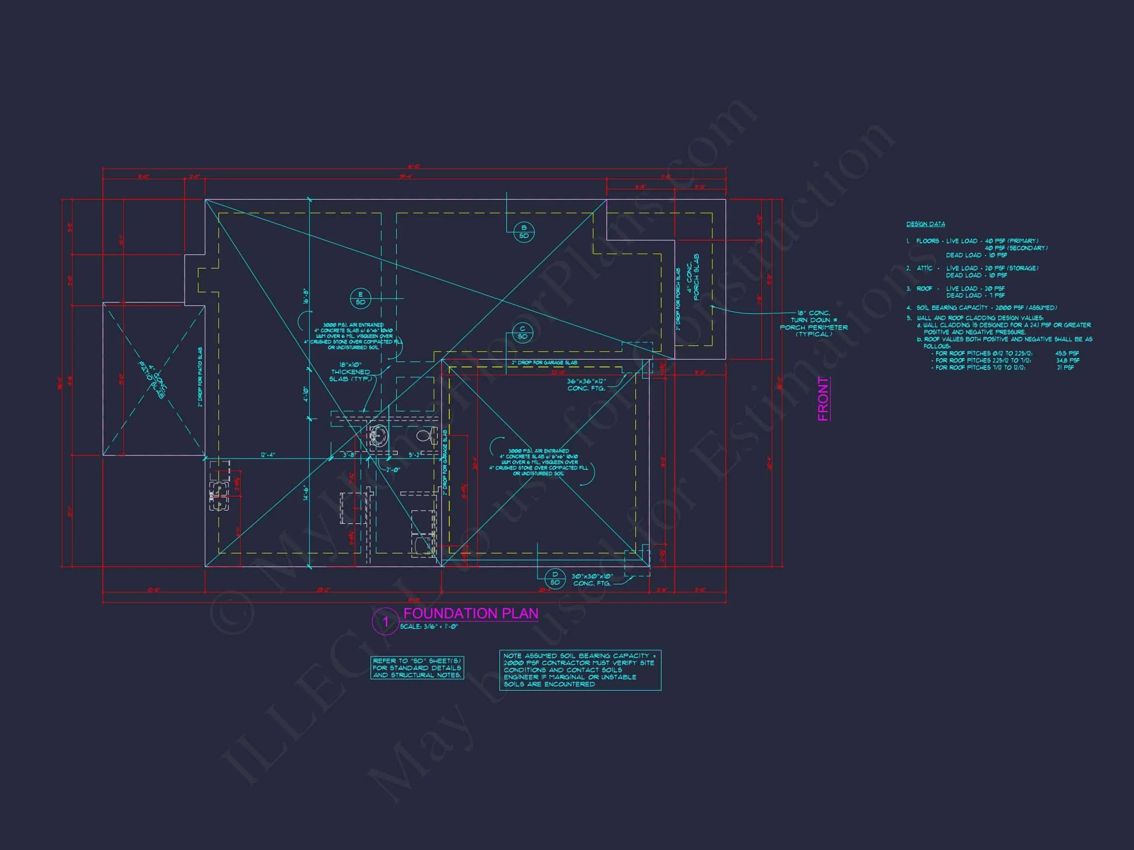 10-1282 HOUSE PLAN - Traditional Colonial Revival Suburban House Plan – 4 Beds, 2,575 Sq Ft, 2 Stories 9 Modern Suburban house Plan with Craftsman CAD Designs
