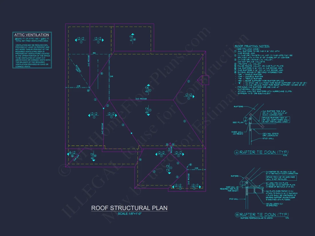 Spacious Craftsman house Plan with CAD Blueprints & Designs