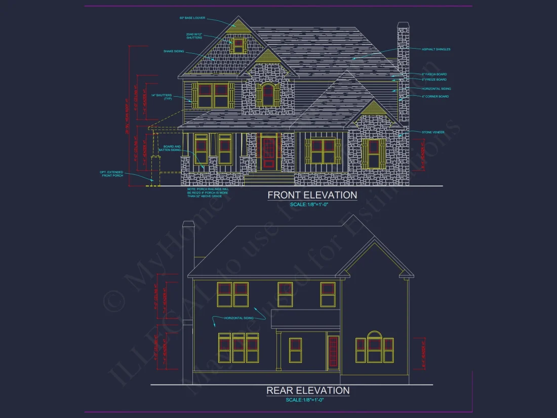 Spacious Craftsman house Plan with CAD Blueprints & Designs