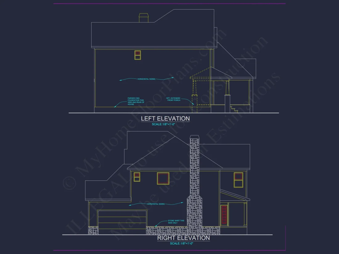 Spacious Craftsman house Plan with CAD Blueprints & Designs