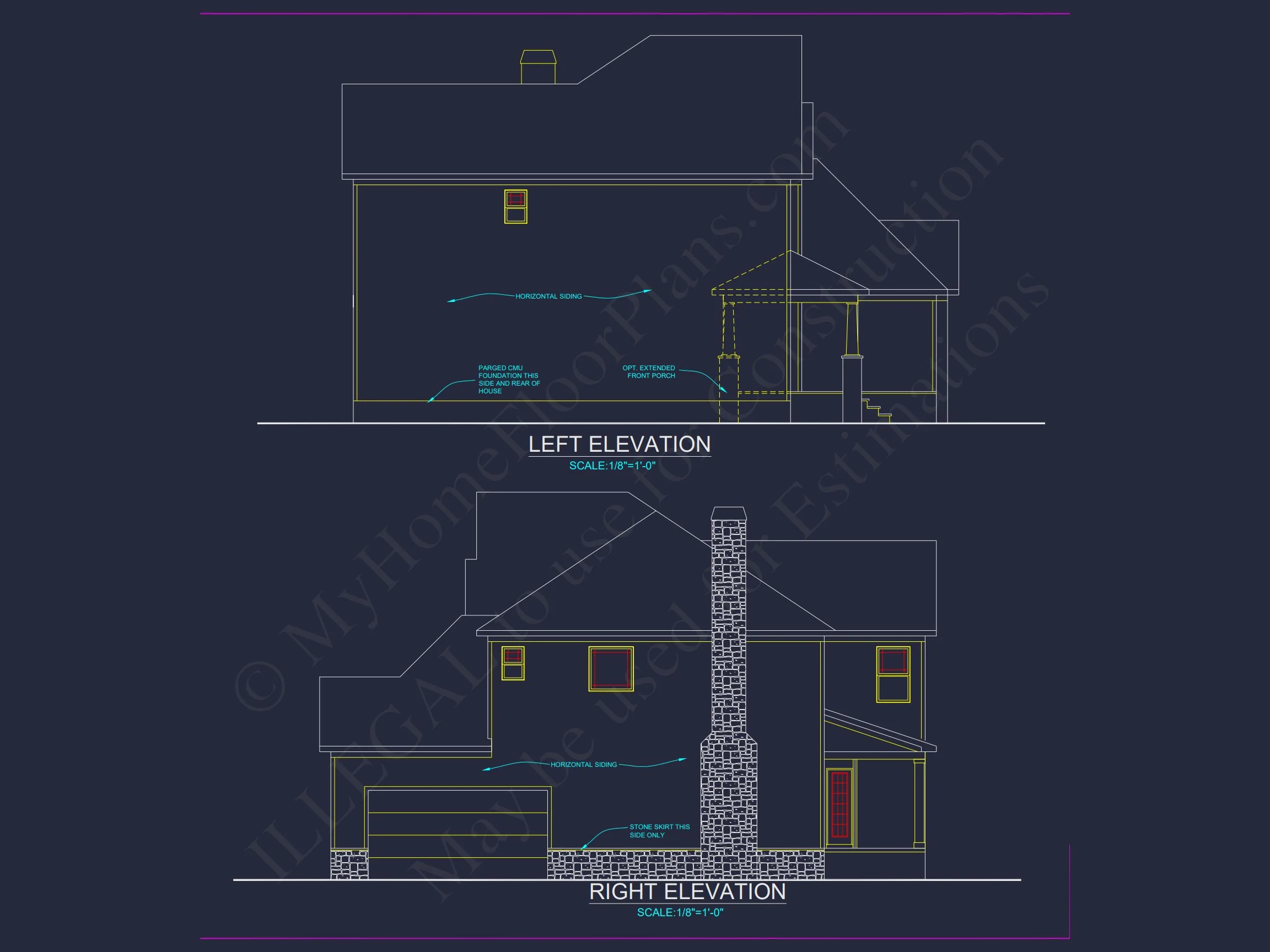 10-1276 HOUSE PLAN - European Craftsman House Plan – 3 Beds, 2,580 Sq Ft, Stone & Board-and-Batten Design 39 Spacious Craftsman house Plan with CAD Blueprints & Designs