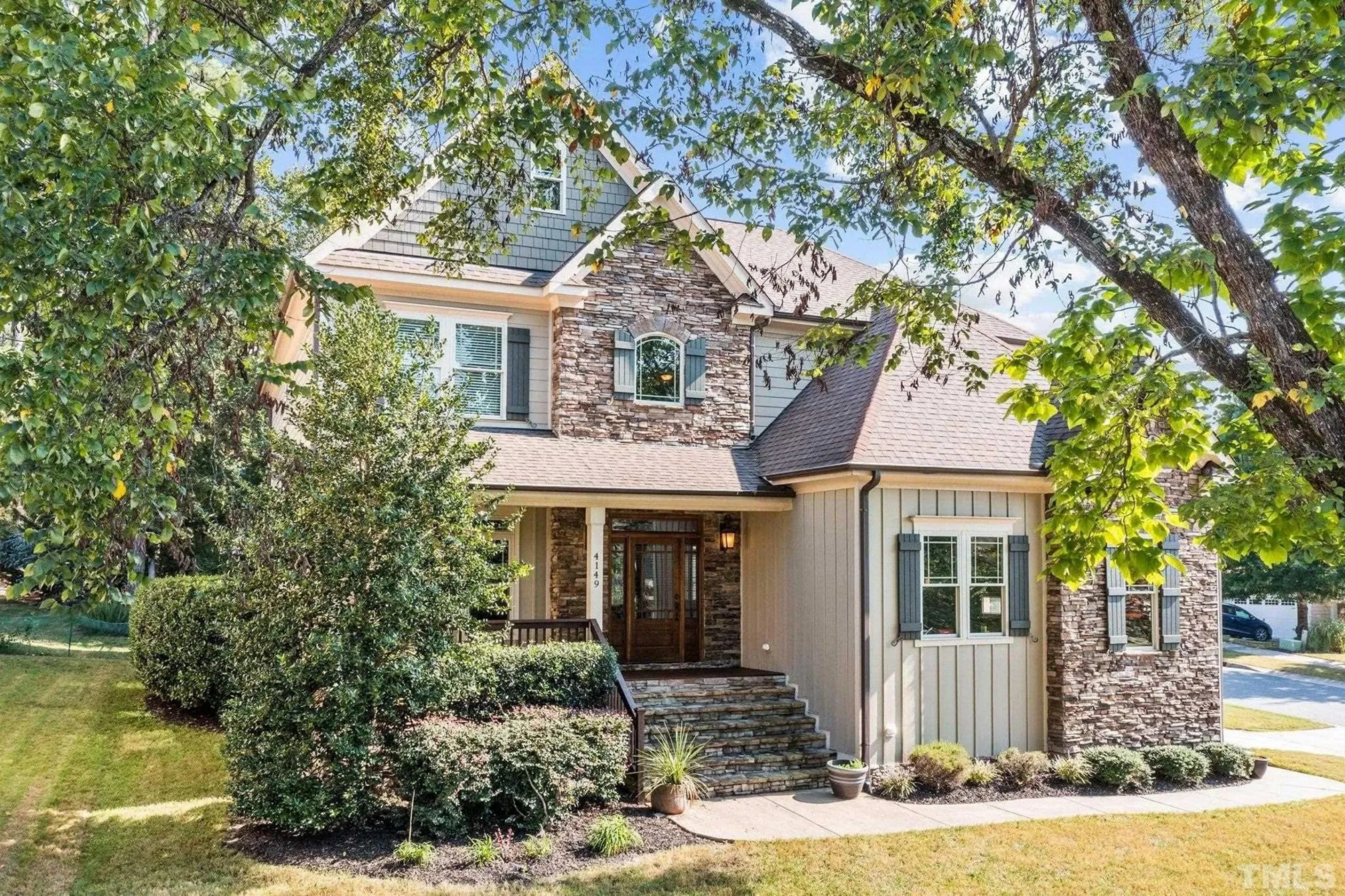 10-1276 HOUSE PLAN - European Craftsman House Plan – 3 Beds, 2,580 Sq Ft, Stone & Board-and-Batten Design 2 Spacious Craftsman house Plan with CAD Blueprints & Designs