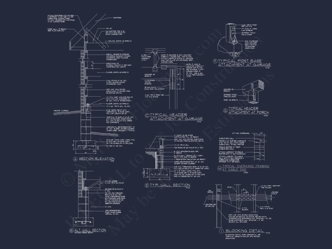 Elegant house Plan with 1.5 Floors, CAD Designs & Blueprints