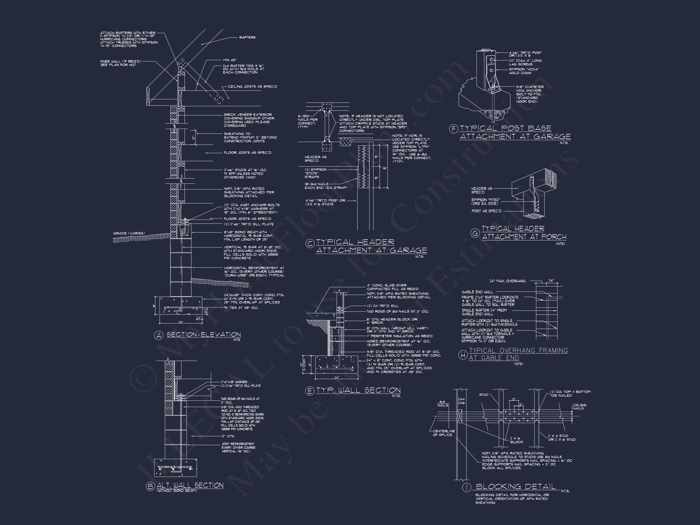 10-1275 HOUSE PLAN - Traditional Farmhouse House Plan – 3 Bed, 1.5 Story with Bonus Room 18 Elegant house Plan with 1.5 Floors, CAD Designs & Blueprints