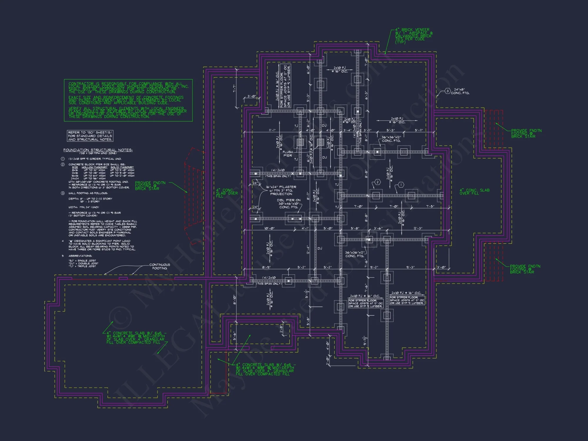 Elegant house Plan with 1.5 Floors, CAD Designs & Blueprints