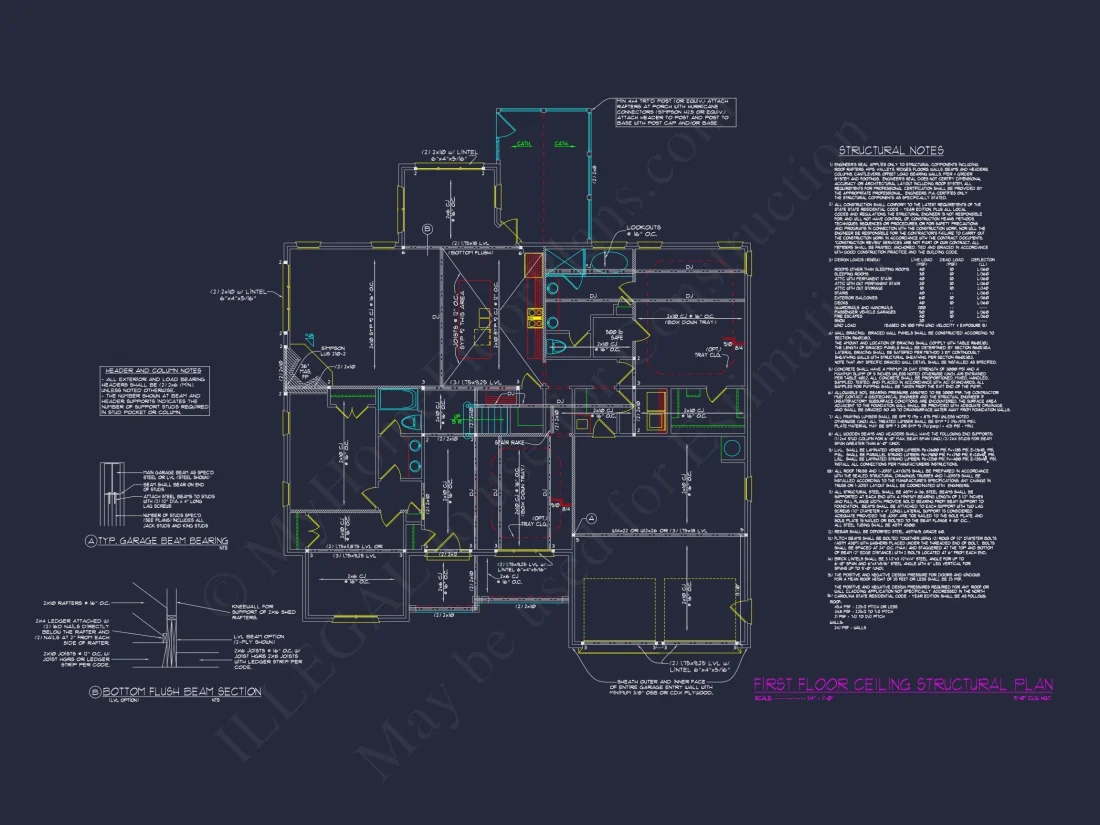 Spacious house Plan: CAD Blueprint with Elegant Designs