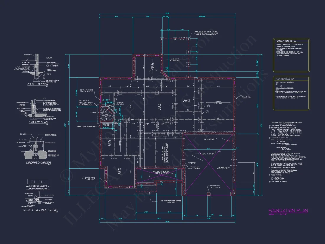 Spacious house Plan: CAD Blueprint with Elegant Designs