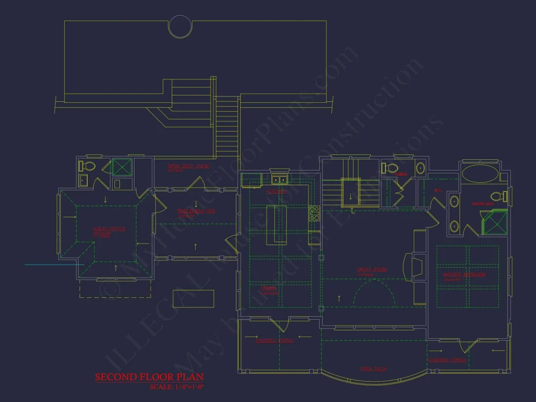 Elegant Coastal house Plan with Functional Architecture Designs & CAD