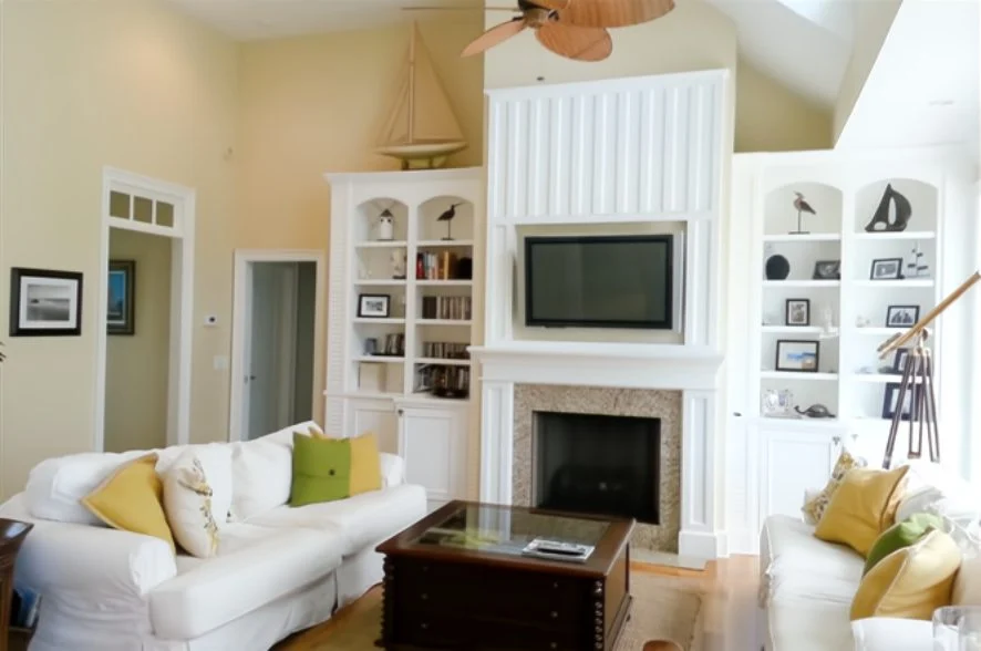 10-1265 HOUSE PLAN - Elegant Coastal House Plan – 3 Beds, 2,681 Sq Ft, Breezeway Garage & Outdoor Living 12 Elegant Coastal house Plan with Functional Architecture Designs & CAD