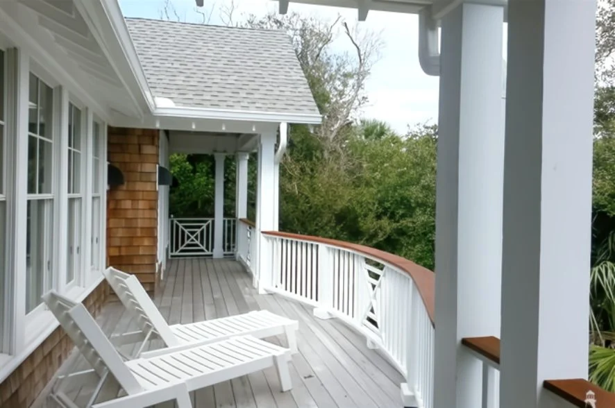 10-1265 HOUSE PLAN - Elegant Coastal House Plan – 3 Beds, 2,681 Sq Ft, Breezeway Garage & Outdoor Living 4 Elegant Coastal house Plan with Functional Architecture Designs & CAD