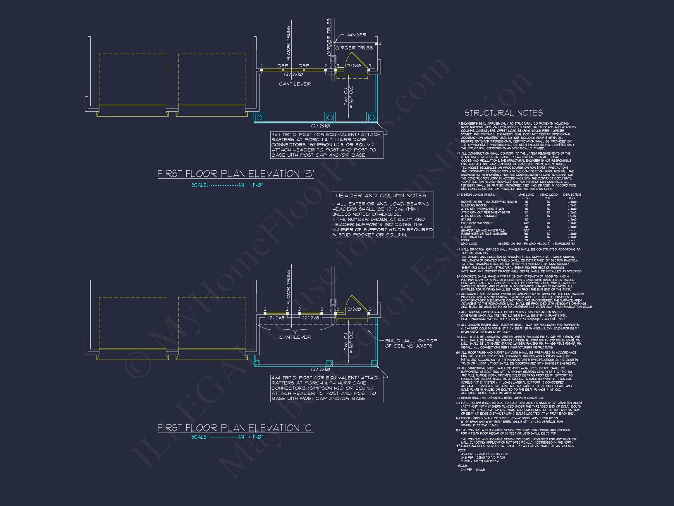 10-1263 HOUSE PLAN - Colonial Revival Craftsman House Plan – 4 Beds, 2,746 Sq Ft, Porch & Open Layout 22 house Plan with 4 Beds, 2 Story, 2 Garage & Advanced Designs