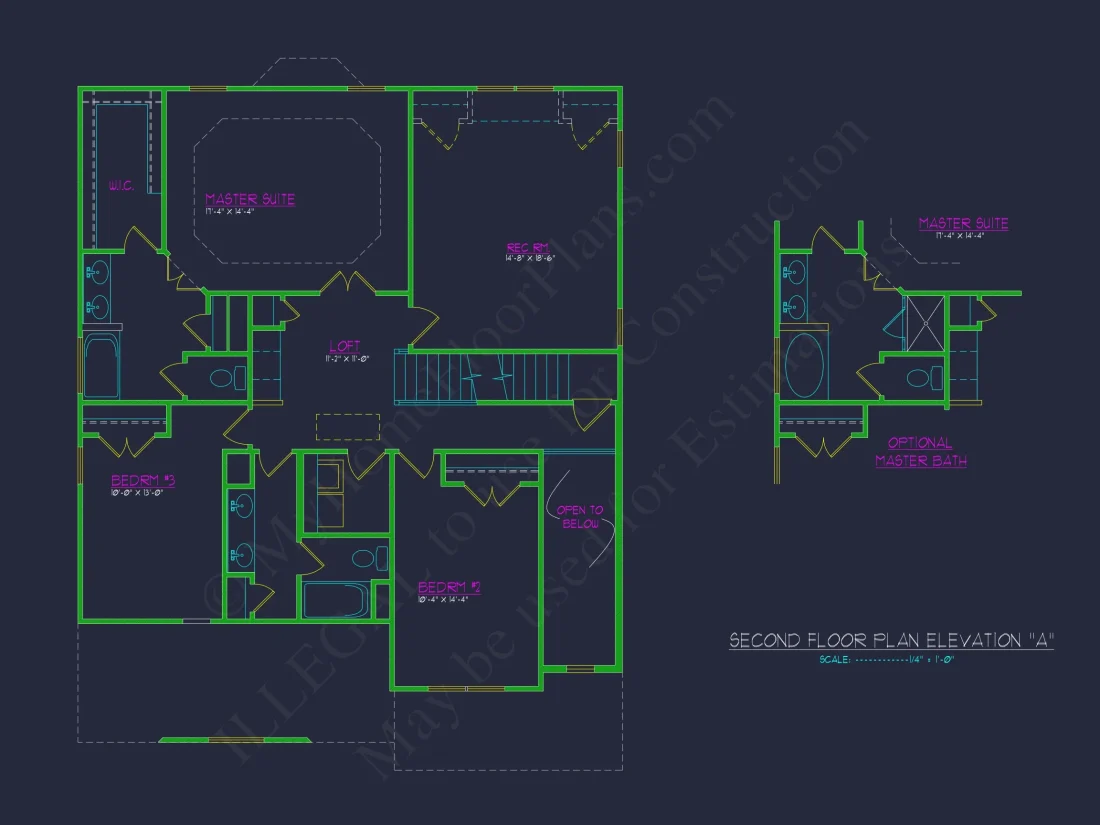 house Plan with 4 Beds, 2 Story, 2 Garage & Advanced Designs