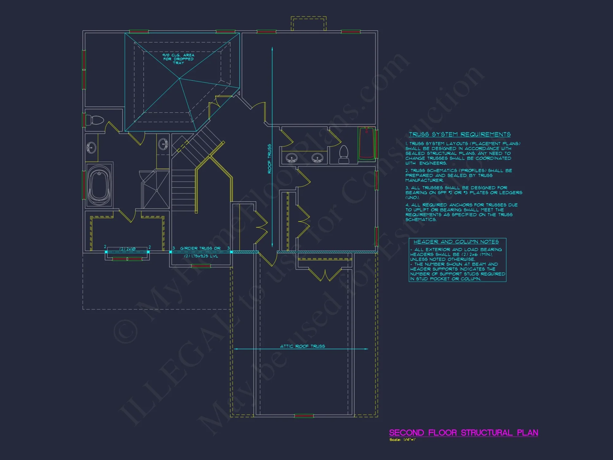 Stunning house Floor Plan Blueprint: CAD Architectural Design