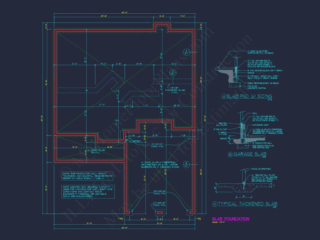 Stunning house Floor Plan Blueprint: CAD Architectural Design