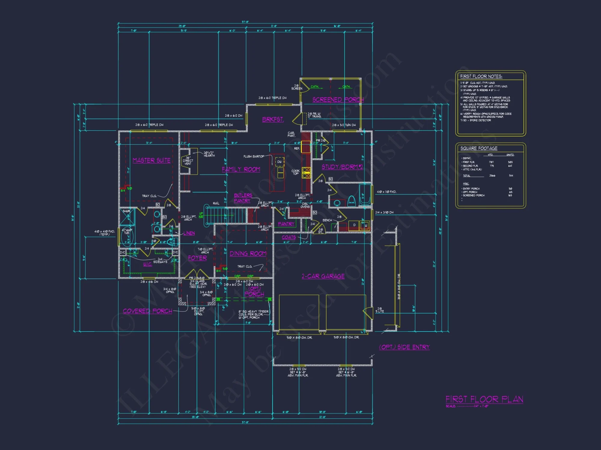 Craftsman-Style house Plan with CAD Floor Plan Designs