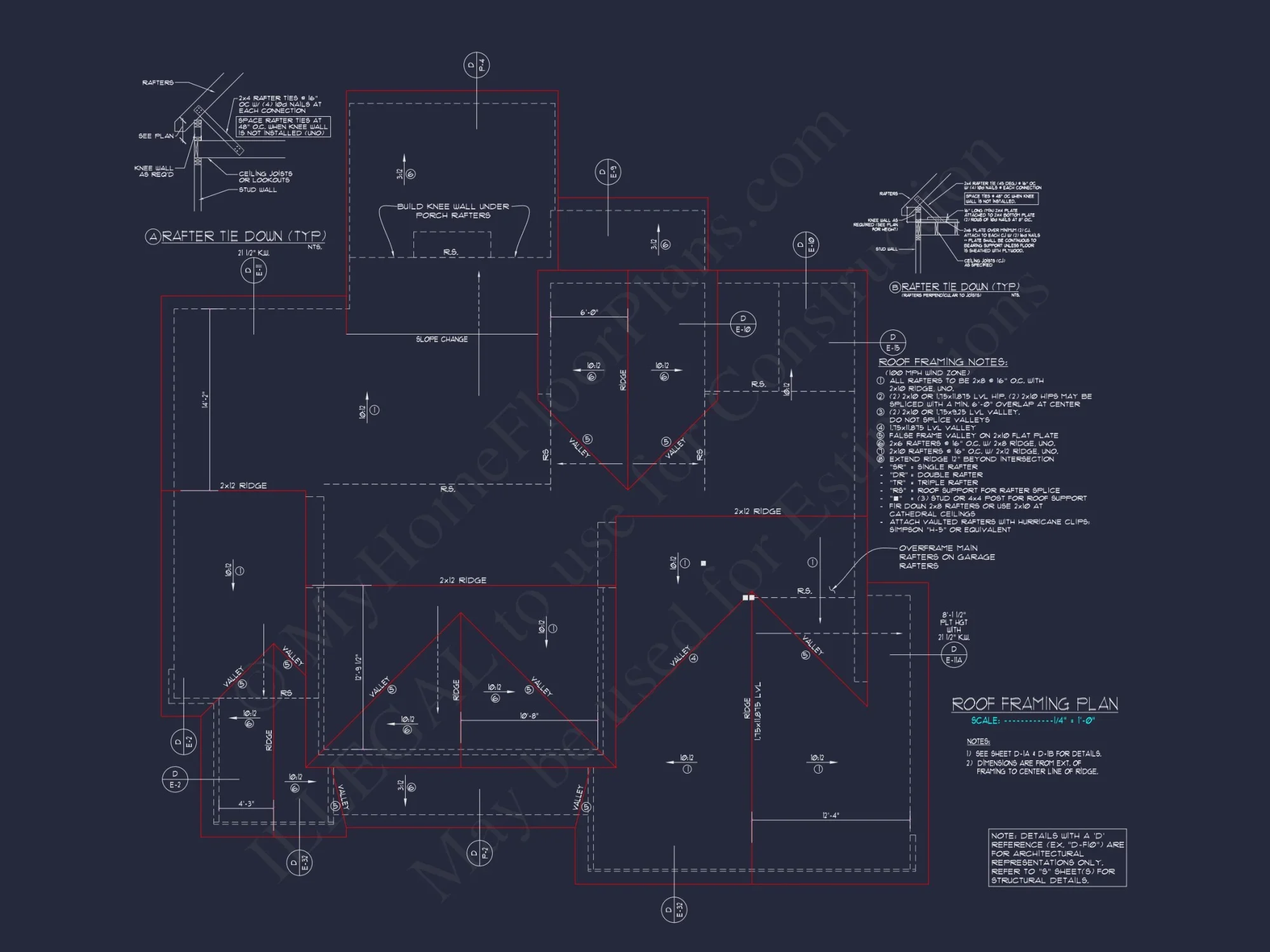 Modern Craftsman house Plan with 4 Bedrooms and Open Designs