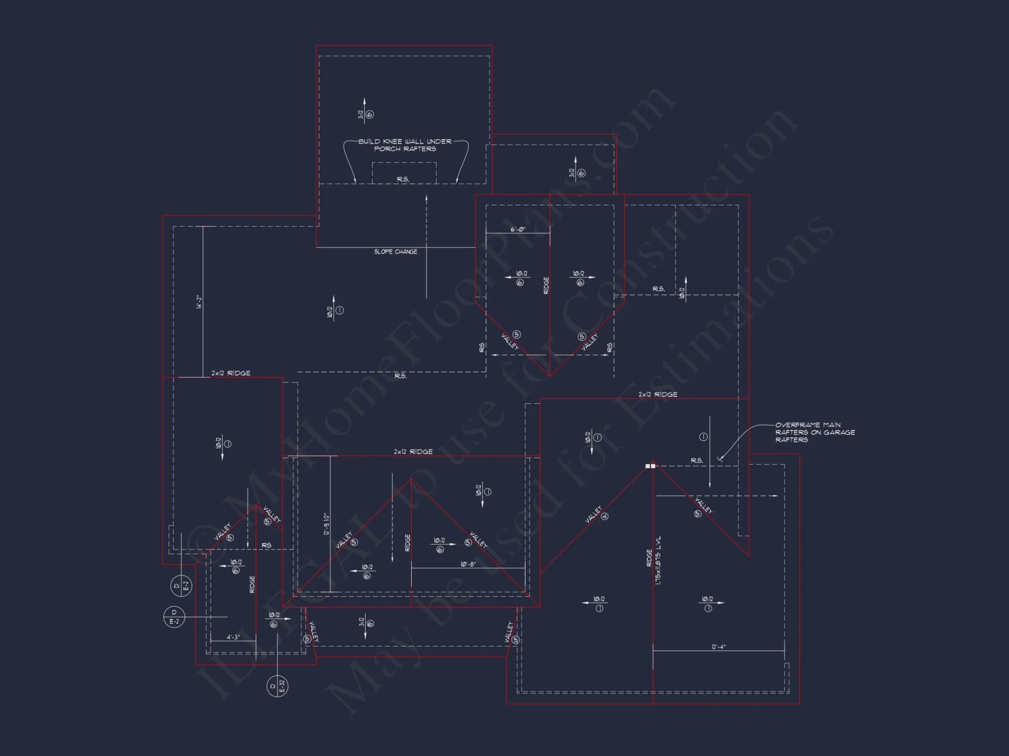 Stunning 4-Bedroom house Floor Plan with Elegant CAD Designs