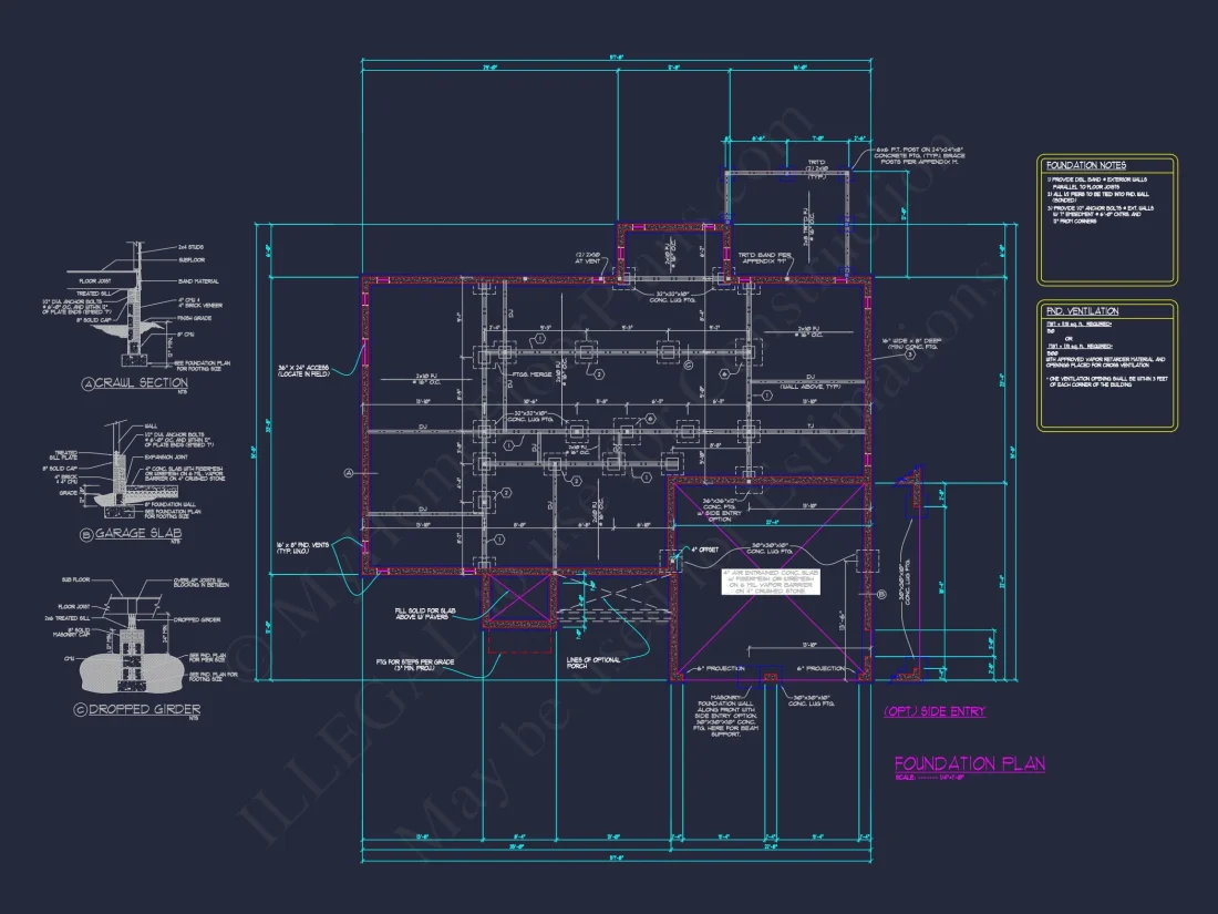 Craftsman house Plan with Spacious Floor Design and CAD Blueprints
